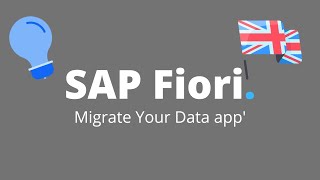 SAP Fiori Migrate Your Data app [upl. by Adnamal]