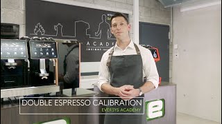 Eversys Academy x Dale Harris  Double Espresso Calibration [upl. by Korella934]