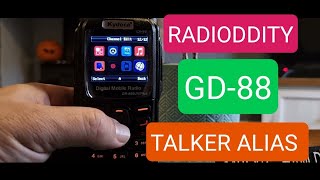 GD88 Talker Alias  New Firmware [upl. by Eatnuahc]