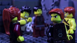 The Twisted Bricks Zombie Apocalypse 2 part 3 The Pit I A Stop Motion Adventure [upl. by Enelaehs]