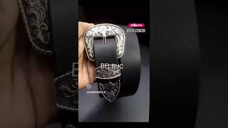 Salman 3pc belt 9555129628 salmanbelt salmanboot peather belts fashion trending belbuc style [upl. by Alit]