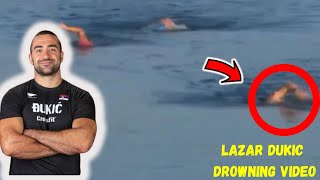 Lazar Dukic Drowning In water Last video before Death [upl. by Enia]