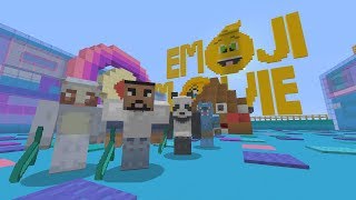 Minecraft Xbox  The Emoji Movie  4v4 Team SkyWars [upl. by Mufinella]