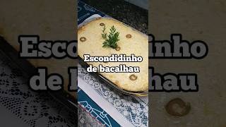 Escondidinho de bacalhau delicioso Perfeito para o AnoNovo Vídeo detalhado no canal 🤤😍 receita [upl. by Aekin799]