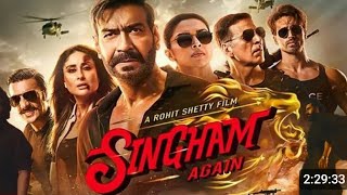 Singham Again Full Movie  Ajay Devgan  Deepika  kareena  Akshay  Tiger  Ranveer  New movie [upl. by Fausta]