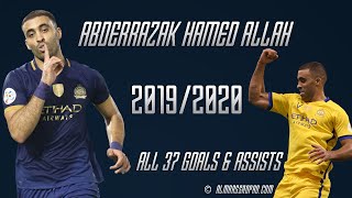 Abderrazak Hamed Allah  All 37 Goals amp Assists ● 20192020 ᴴᴰ [upl. by Absalom]