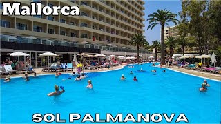 Mallorca SOL PALMANOVA All 3 Pools Tour MAJORCA Palma Nova [upl. by Nyssa863]