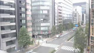 東京都千代田区麹町ライブカメラ。Tokyo Shinjuku street Live camera World cam [upl. by Ardnaxila]