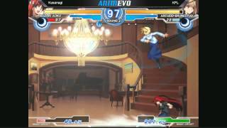 EVO2014 quotAnimEVOquot MBAACC  M09 Kusanagi CAoko VS KFL CArc [upl. by Carling]