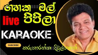 gahaka malpipilakaraokeගහක මල් පිපිලාlive sanidapa [upl. by Attaymik]