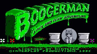 Boogerman A Pick and Flick Adventure  Demo  SNES [upl. by Annayhs]