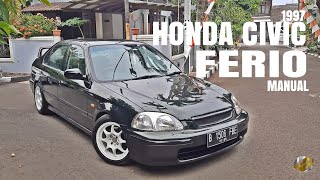 Honda FERIO MANUAL 97  warna keren interior sempurna [upl. by Pennie]