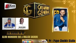 🚨TFM LIVE QG du 22 Mars 2024 avec Pape Cheikh Diallo  Invité  Aliou Mamadou Dia amp Malick Gackou [upl. by Enrique]