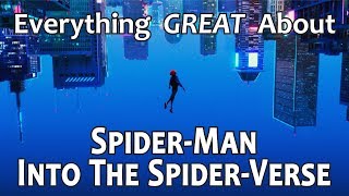 Everything GREAT About SpiderMan Into the SpiderVerse [upl. by Nonnah]