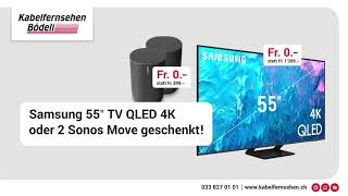 QuickNet  TV 55Zoll Sonos Aktion 2024 [upl. by Nalor]