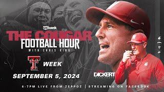 WSU Football The Cougar Football Hour with Jake Dickert  Texas Tech Week  952024 [upl. by Donoho]