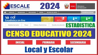 Pesquisa Aluno e Profissional Escolar no Sistema Educacenso  1ª etapa do Censo Escolar 2024 [upl. by Cristin]