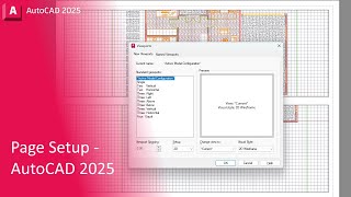 Page Setup  AutoCAD Sheets Viewports Scaling [upl. by Eissolf374]