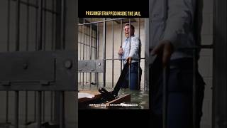 Prisoner trapped inside the jailactionmovies movierecap shorts [upl. by Atnoid]