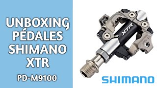 UNBOXING PÉDALES SHIMANO XTR PDM9100 201920 [upl. by Holey34]