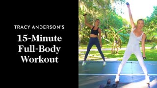 Tracy Anderson’s 15Minute FullBody Workout  Goop [upl. by Oj]