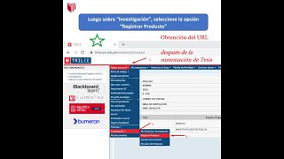 Obtención del URL  UCV Perú [upl. by Fogarty]