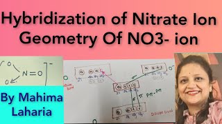 Hybridization of NO3 ion GeometryLewis dot structure of Nitrate IonMsc vskuv syllabus [upl. by Anirahc240]