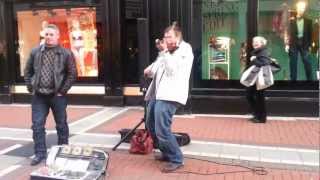 Violinist on Grafton Street in Dublin [upl. by Alket]