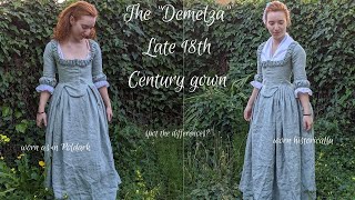 Sewing the quotDemelzaquot 18th Century Dress [upl. by Llertnauq]