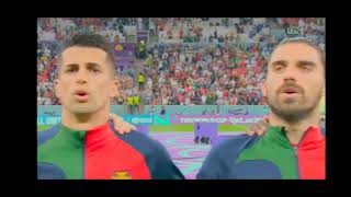 Portugal National Anthem vs Uruguay  FIFA World Cup Qatar 2022 [upl. by Enomed]