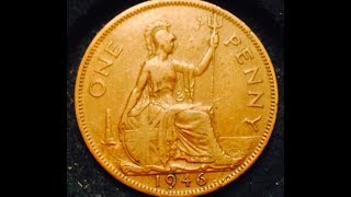 1946 United Kingdom One Penny [upl. by Ened170]