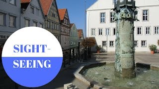 Sightseeing in Hechingen in GERMANY [upl. by Elumas]