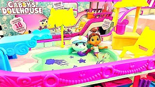 Unboxing Satisfaction Gabby Cat Friend Ship Gabbys Dollhouse Toy Video for Kids [upl. by Latsyek]