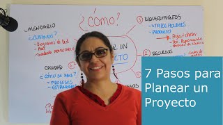 7 Pasos para Planear un Proyecto [upl. by Rodriguez]