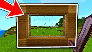 How To Get Connected Glass Textures In Minecraft Bedrock  Android IOS Windows 11 Xbox PS5 [upl. by Friedrich]