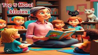 Top 5 Moral Stories for kids  Fairy tales  Moral Stories in English [upl. by Lyndel260]