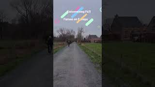 Fietssnelweg F411 Sint Niklaas  Hulst Nederland snelle verbinding en milieu vriendelijk [upl. by Aikem]