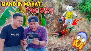 DRONE MENANGKAP UPIN MANDIIN MAYAT PAKAI DARAH [upl. by Annairdna12]