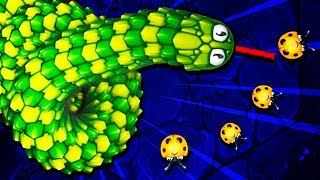 The ULTIMATE SNAKE eats EVERYTHING  LittleBigSnake Gameplay  New IO Game  Game like Slitherio [upl. by Ilehs]