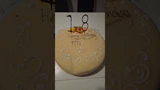 PCN birthday cakes Verdensbestkake marsipankake ytshorts cake shortfoodvideo birthday [upl. by Thgiwed]