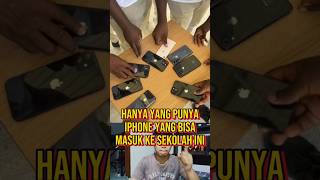 SEKOLAH KHUSUS YANG PUNYA IPHONE kisahnyata fakta [upl. by Assirehc]