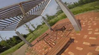 Uncut Fpv Freestyle in Park  Armattan Rooster  Johnny J5  APEX 5inch  프리스타일드론 [upl. by Orest]