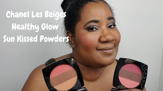 Chanel Les Beiges Healthy Glow Sun Kissed Powders T5 amp T6 [upl. by Eltsyrk318]