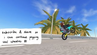 this a fun bike game  Roblox [upl. by Elsinore]