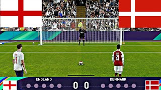 ENGLAND VS DENMARK FULL PENALTY SHOOTOUT  ENG VS DEN HIGHLIGHTS [upl. by Bohner984]