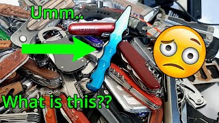 I Need Gloves Searching TSA Confiscated Knives [upl. by Nallaf]