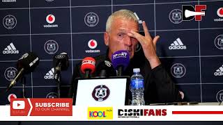 Ernst Middendorp’s PostMatch Press Conference  Orlando Pirates 11 Cape Town Spurs [upl. by Lohse]