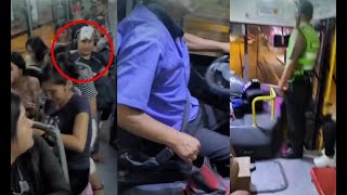 SMP Más de 20 pasajeros son asaltados en bus El Rápido y conductor sigue ruta como si nada [upl. by Aprilette]