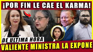 ZAZZ CUELBRA MINISTRA YASMÍN ESQUIVEL EXHIBE COMO NUNCA A NORMA PIÑA TEPJF LES PONE UN ALTO [upl. by Ardnazxela926]