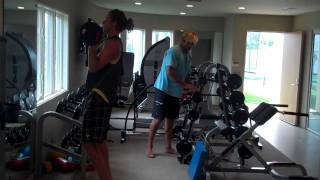 Laird Hamilton Workout Footage 2 [upl. by Glendon459]